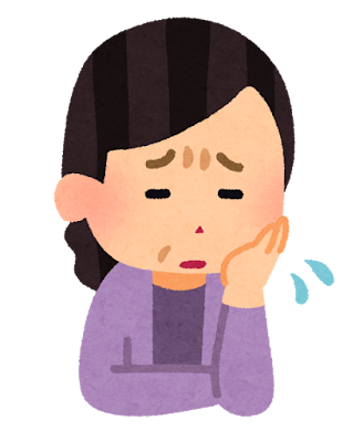 悩んでいる人