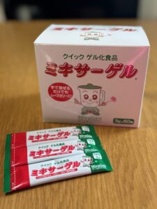 ミキサーゲルの写真。スティックタイプのもの。